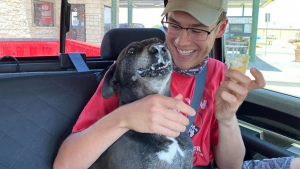 Illustration : "7 ans après son arrivée au refuge, une chienne très attachée à un bénévole reçoit une belle nouvelle (vidéo)"