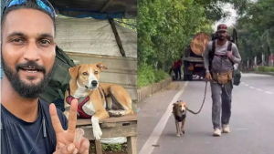 Illustration : "Un homme entreprend de parcourir l’Inde avec sa chienne et fait des rencontres bouleversantes (vidéo)"